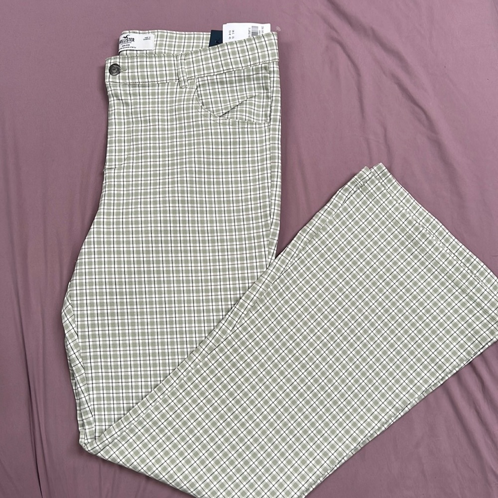 Women’s Plaid Flare Pants